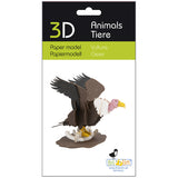 Fridolin 3D Animals Paper Model - Vulture