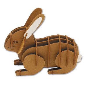 Fridolin 3D Animals Paper Model - Hare