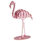 Fridolin 3D Animals Paper Model - Flamingo