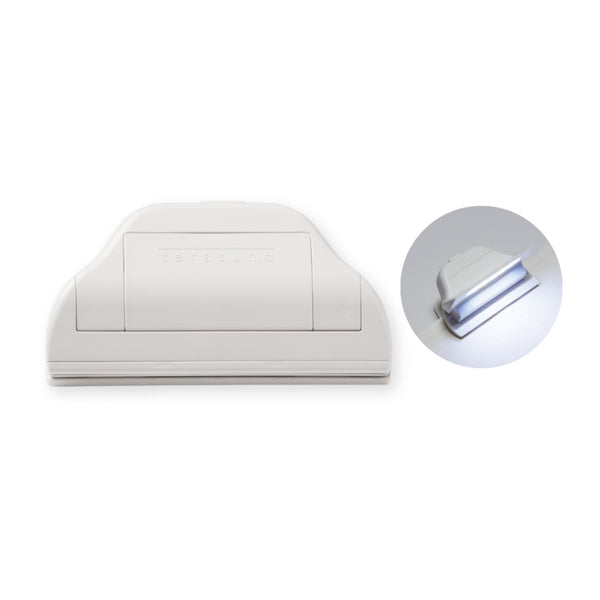 Bandai-Namco Sun-Star Terasuno Hikaru Book Light Clip - White