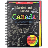 Peter Pauper Press Art Activity Book: Scratch & Sketch Canada
