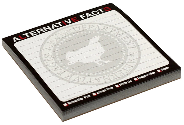 Peter Pauper Press Lined Notepad - Alternative Facts