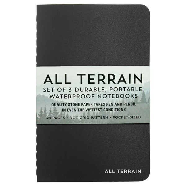Peter Pauper Press All Terrain Waterproof Notebook Set