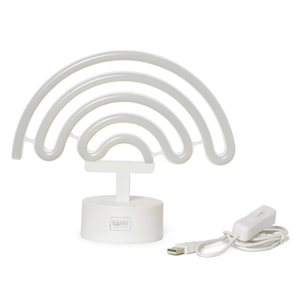 Legami Neon Effect LED Lamp - It's a Sign: Rainbow