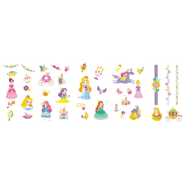Avenir Nail Stickers & Tattoos Set - Princess