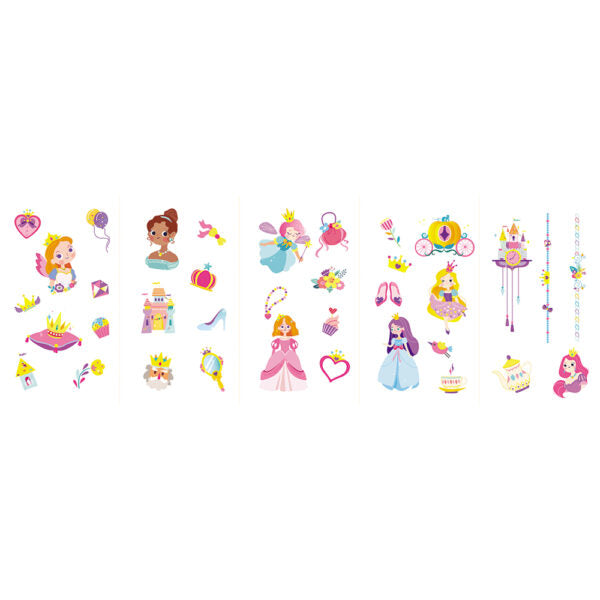 Avenir Nail Stickers & Tattoos Set - Princess
