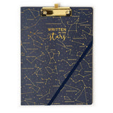 Legami Take Note Clipboard Folder & Lined Pad - Stars