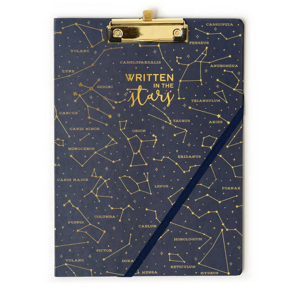 Legami Take Note Clipboard Folder & Lined Pad - Stars