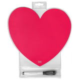 Legami Heart Magnetic Whiteboard with Marker - Something to Remember