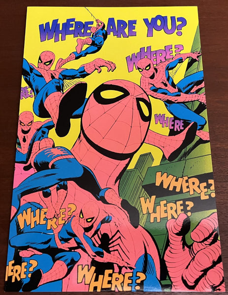Abram Books - Marvel Classic Black Light Notecard Set