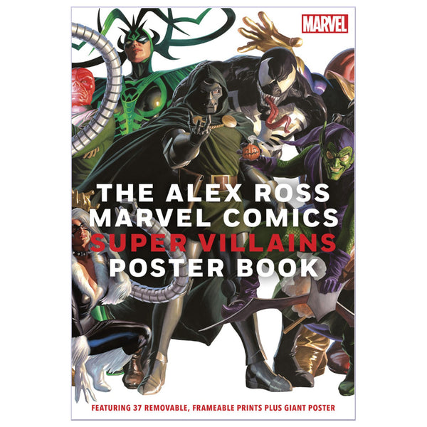 The Alex Ross Marvel Comics Super Villains Poster Book