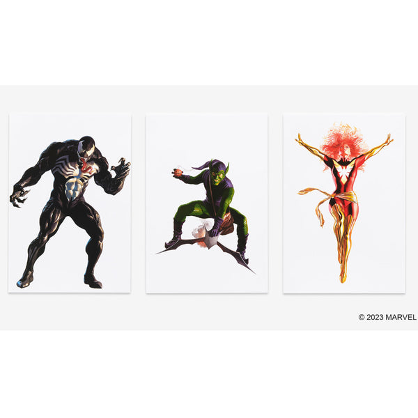 The Alex Ross Marvel Comics Super Villains Poster Book