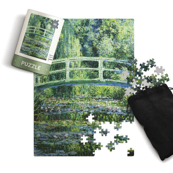 Today Is Art Day Puzzle 300pc Claude Monet: Bridge Over Water Lilies