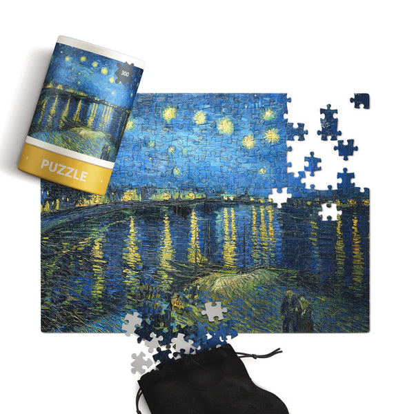 Today Is Art Day Puzzle 300pc Van Gogh: Starry Night over the Rhone