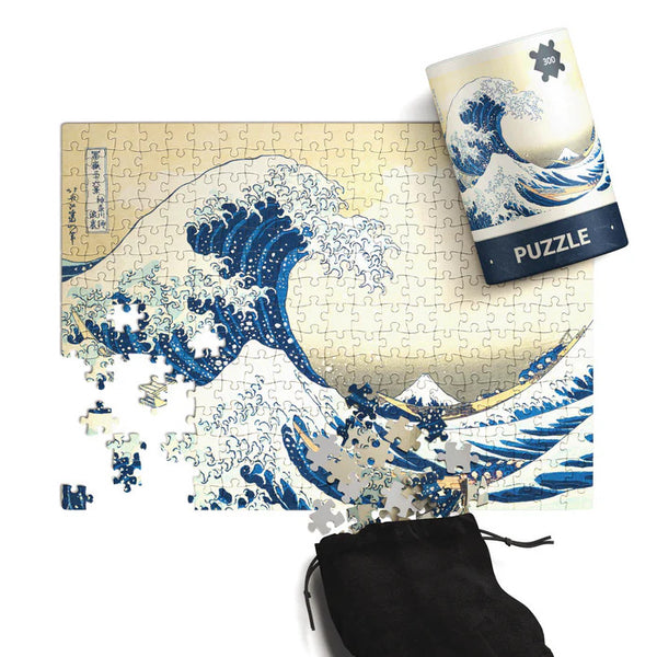 Today Is Art Day Puzzle 300pc Hokusai: Great Wave off Kanagawa
