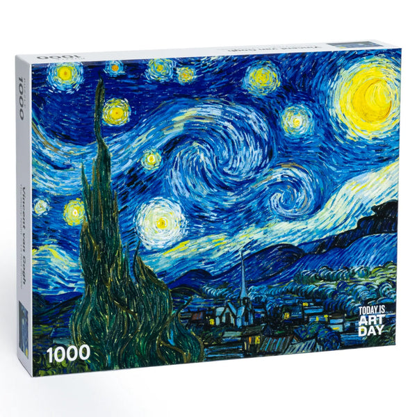 Today Is Art Day Puzzle 1000pc Van Gogh: Starry Night