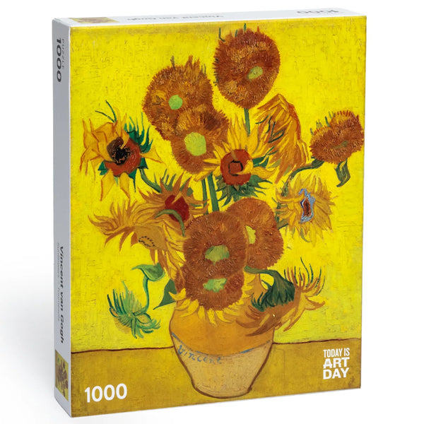 Today Is Art Day Puzzle 1000pc Van Gogh Sunflowers