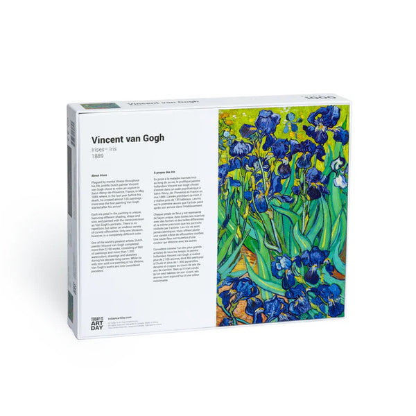 Today Is Art Day Puzzle 1000pc Van Gogh: Irises