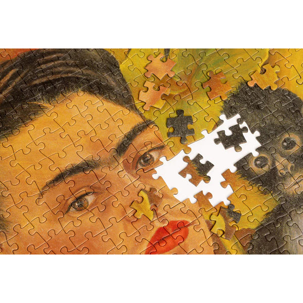 Today Is Art Day Puzzle 1000pc Frida Kahlo: Self-Portrait with Monkeys