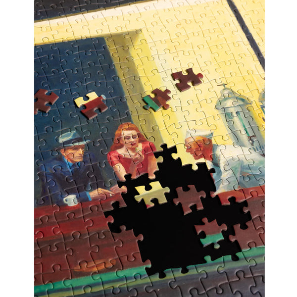 Today Is Art Day Puzzle 1000pc Edward Hopper: Nighthawks