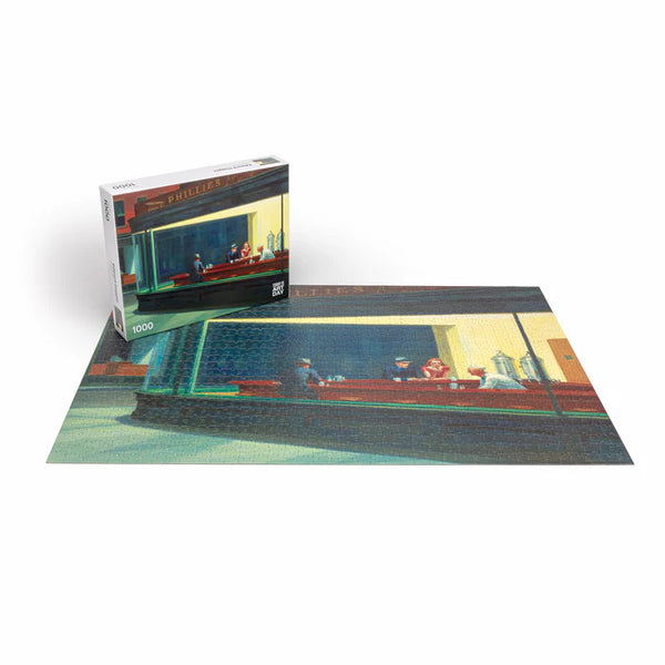 Today Is Art Day Puzzle 1000pc Edward Hopper: Nighthawks