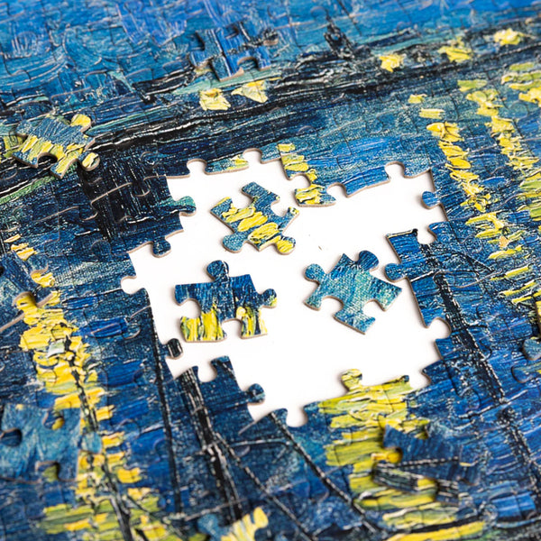 Today Is Art Day Puzzle 1000pc Van Gogh: Starry Night Over Rhône