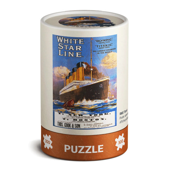 Today Is Art Day Puzzle 300pc RMS Titanic - White Star Line Poster