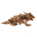 Folkmanis Hand Puppet - Horned Lizard