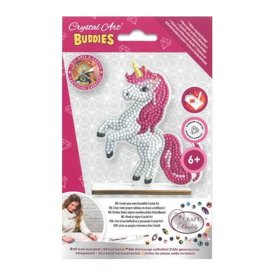 Craft Buddy DIY Crystal Art Buddies Figurine - Unicorn