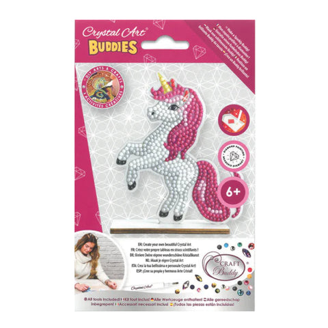 Craft Buddy DIY Crystal Art Buddies Figurine - Unicorn