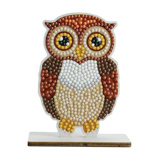 Craft Buddy DIY Crystal Art Buddies Figurine - Owl