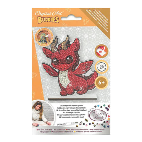 Craft Buddy DIY Crystal Art Buddies Figurine - Dragon