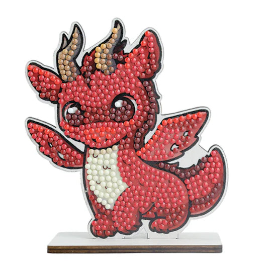 Craft Buddy DIY Crystal Art Buddies Figurine - Dragon