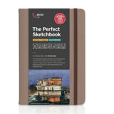 Etchr Perfect Sketchbook, A5 Portrait, Cold Pressed with Deckled Edge