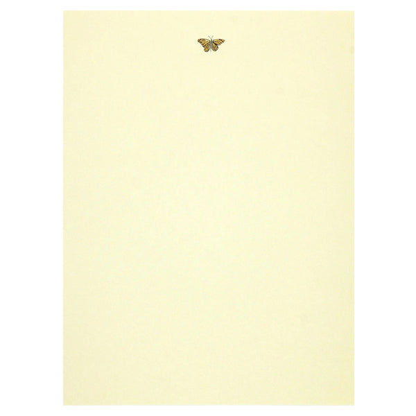 Peter Pauper Press Stationery Set - Gold Butterfly