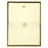 Peter Pauper Press Stationery Set - Gold Butterfly