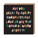 Betiobca Greeting Card, Unconditional Love