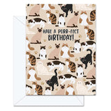 Jaybee Design Greeting Card - Have A Purr-fect Birthday!