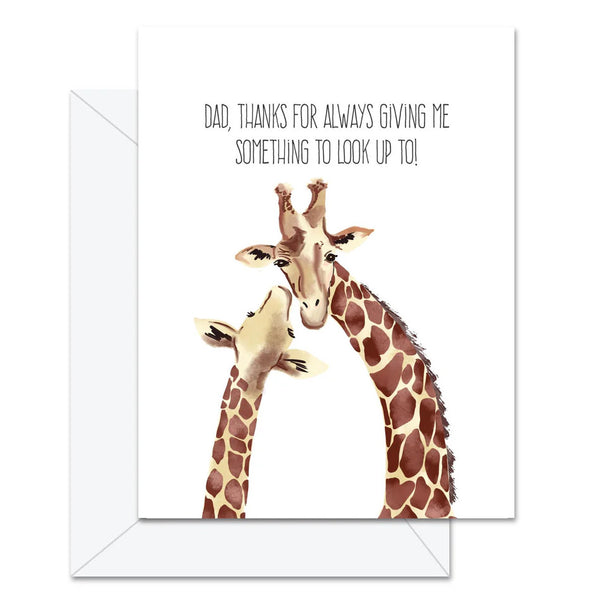 Jaybee Design Greeting Card - Dad Thanks For Always Giving