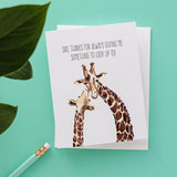 Jaybee Design Greeting Card - Dad Thanks For Always Giving