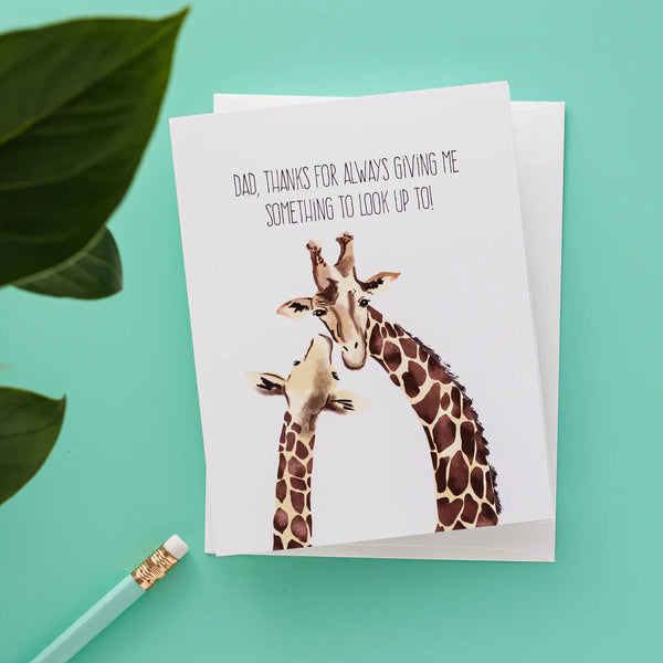 Jaybee Design Greeting Card - Dad Thanks For Always Giving