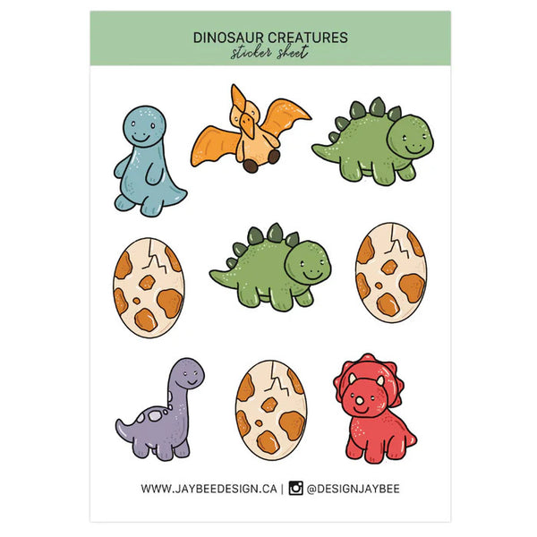 Jaybee Design Valentines Card Set 20pk Dinosaurs