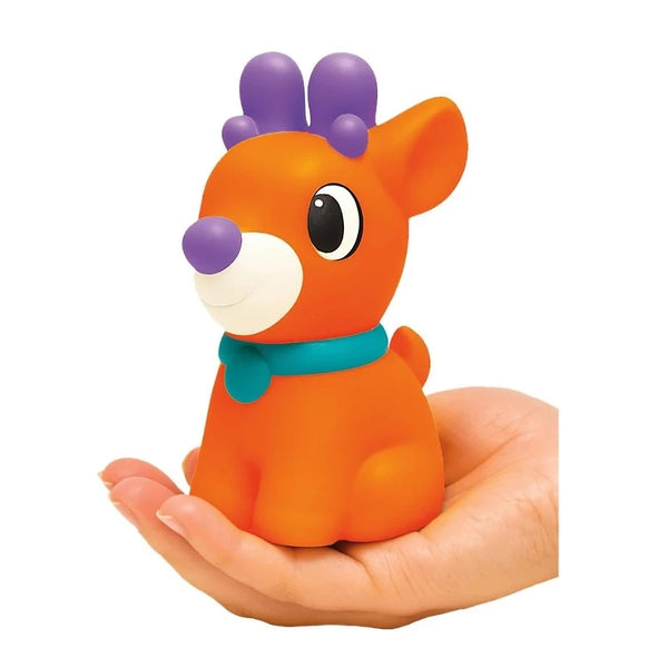 Schylling NeeDoh Squisher the Reindoh, Assorted Colours