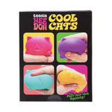 Schylling NeeDoh Teenie Cool Cats 4pk