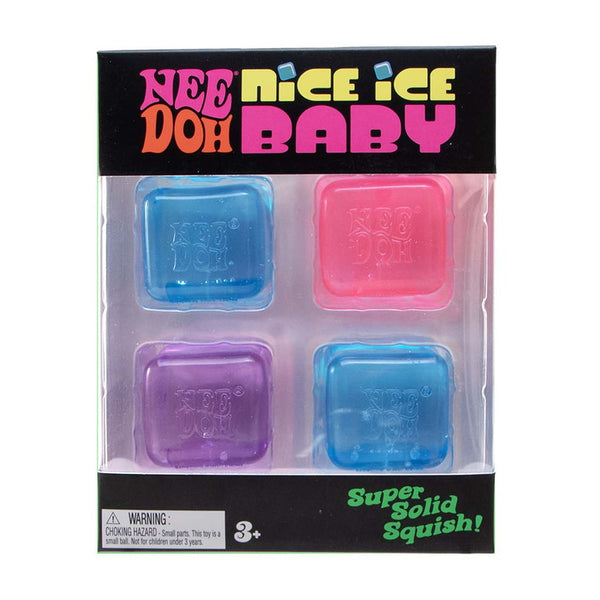 Schylling NeeDoh Nice Ice Baby Cubes 4pk