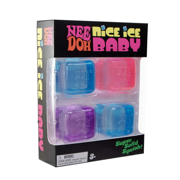 Schylling NeeDoh Nice Ice Baby Cubes 4pk