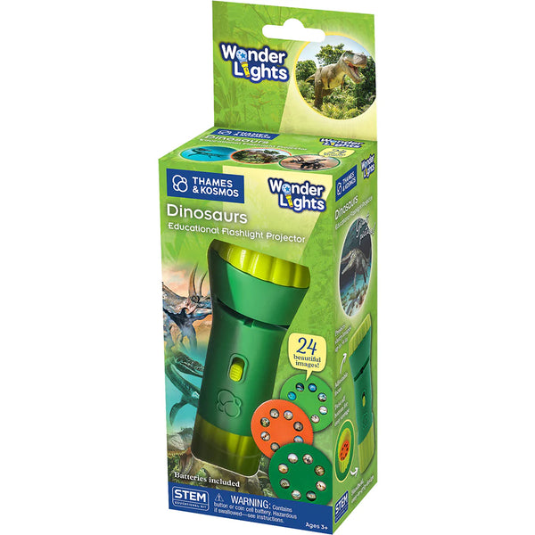 Thames & Kosmos Wonder Lights Educational Flashlight Projector - Dinosaurs