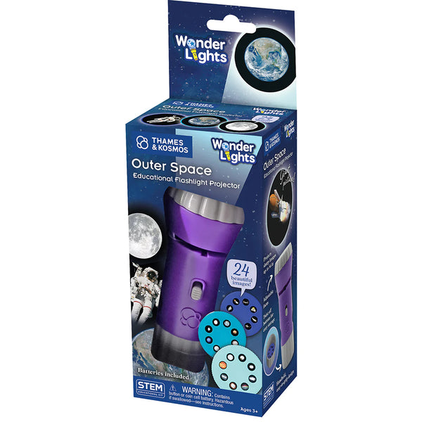 Thames & Kosmos Wonder Lights Educational Flashlight Projector - Outer Space