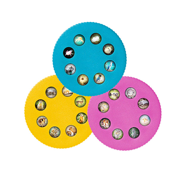 Thames & Kosmos Wonder Lights Educational Flashlight Projector - Cute Animals
