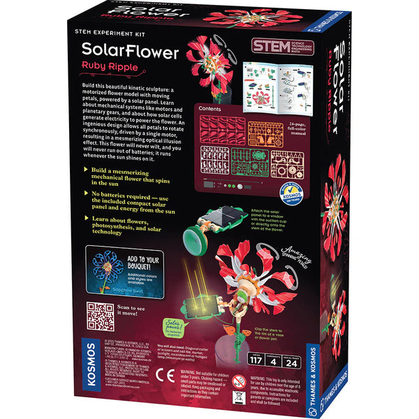 Thames & Kosmos SolarFlower - Ruby Ripple